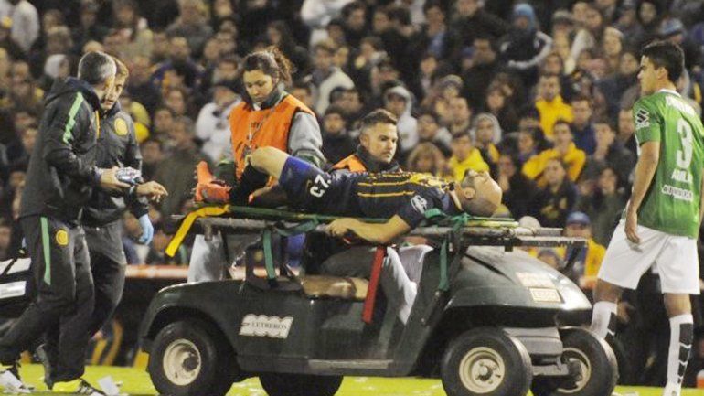 Los gestos de dolor de Pinola ya hacían suponer lo peor.