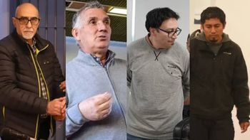 Ricardo Soiza, Abel di Luca, Pablo Sanz y Marcos Osuna, señalados como los principales jefes de la asociación ilícita.