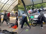 Barras bravas a los tiros en La Plata.