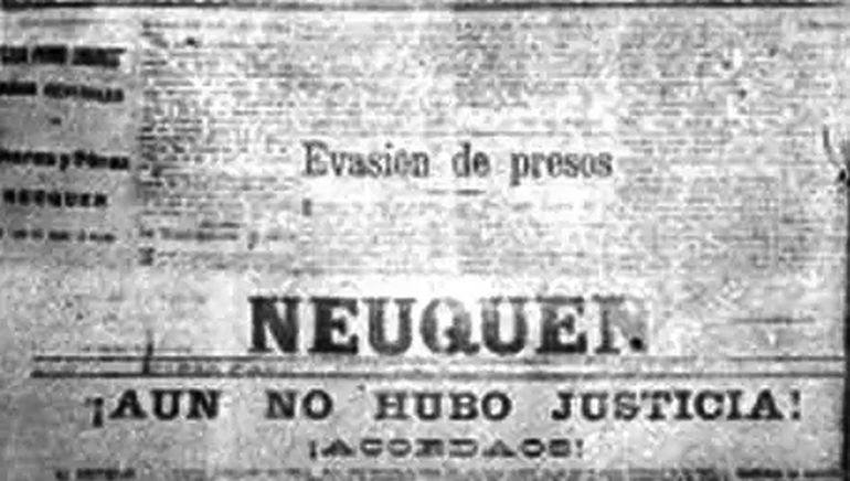 Desde el diario Neuquén, el periodista Abel Chaneton pedía el esclarecimiento del hecho (Archivo histórico)