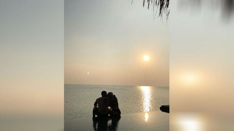 Wanda y Mauro viven un verano caliente en un paraíso