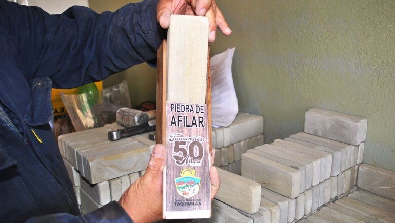 Le buscan mercado a la piedra de afilar de Taquimilán