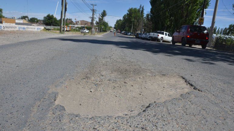 Pozos. Algunos están en el medio de la calle