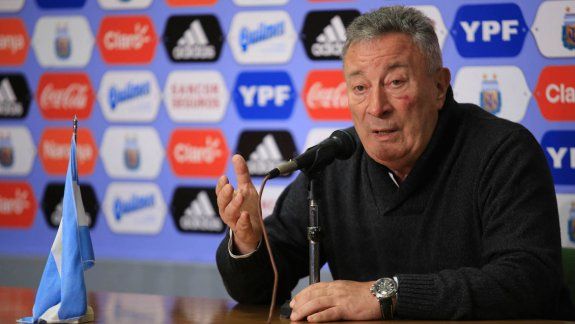 Segura dio su última conferencia como presidente de AFA.