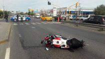 El motociclista sufrió heridas graves. El motociclista sufrió heridas graves.