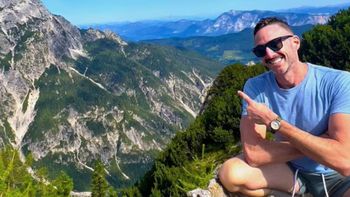 Sean Bartel, el turista estadounidense que murió en Ushuaia. Sean Bartel, el turista estadounidense que murió en Ushuaia.
