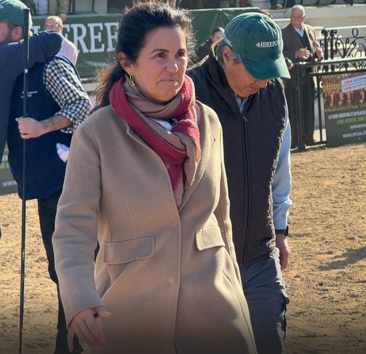 Eloísa Frederking, vicepresidente de la Sociedad Rural Argentina, productora en las provincias de Córdoba y Buenos Aires. Foto: Clarin Eloísa Frederking, vicepresidente de la Sociedad Rural Argentina, productora en las provincias de Córdoba y Buenos Aires. Foto: Clarin