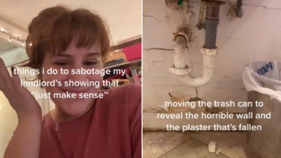 TikTok: le aumentaron la renta y mostró las condiciones en las que está el lugar