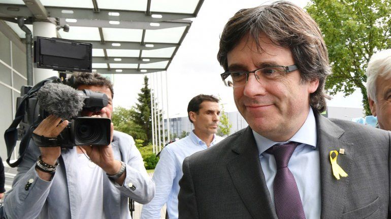 Junto con Puigdemont