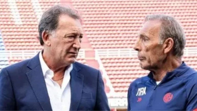 Video: la bronca del presidente de San Lorenzo con Miguel Ángel Russo, el DT que se fue a Boca
