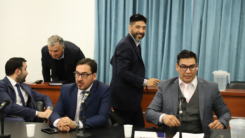 Algunos de los defensores de la causa de los planes sociales. | LM Neuquen Algunos de los defensores de la causa de los planes sociales.