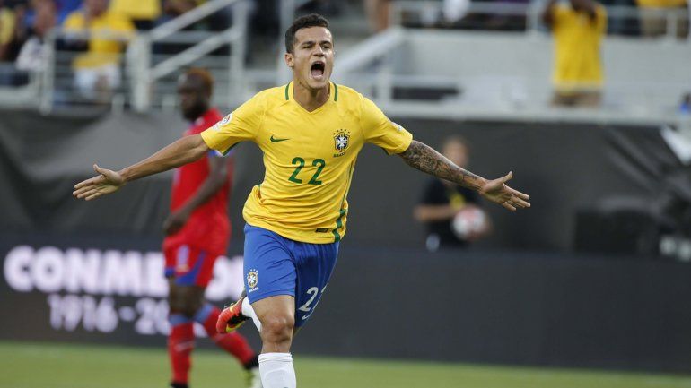 Coutinho fue la figura de Brasil.