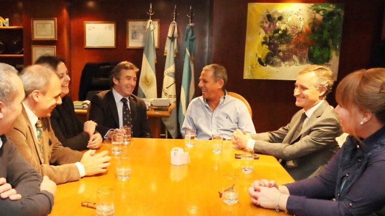 El intendente se reunió con el secretario de Justicia
