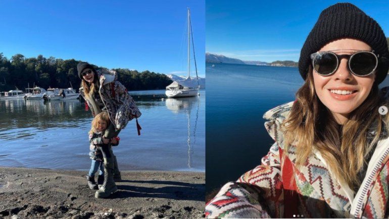 La China Suárez, de vacaciones en Villa La Angostura