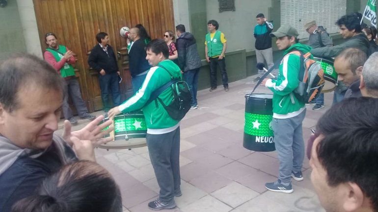 Trabajadores de ATE bloquearon el acceso a la Casa de Gobierno
