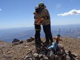 Apareció el montañista perdido en el Volcán Domuyo a 4.000 metros de altura