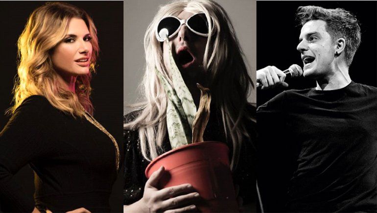 Sexo, música y humor: Rampolla, Jey Mammon y Lucas Lauriente llegan a Neuquén con sus shows