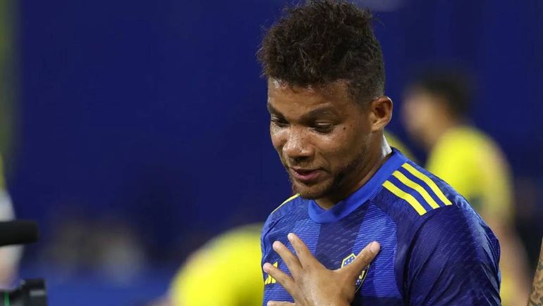 El triste adiós de Frank Fabra a Boca: Defendí la camiseta con el corazón