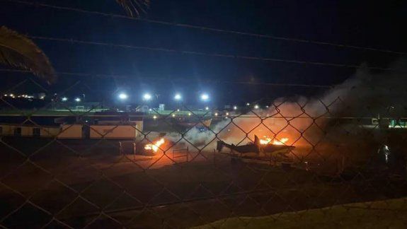 Locura en Aldosivi: queman cinco autos tras la derrota con Godoy Cruz
