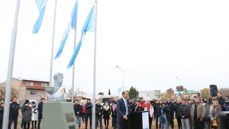 En el acto por el Día de la Bandera, destacaron la figura de Manuel Belgrano