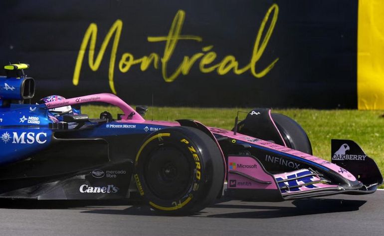 Franco Colapinto brilló en Canadá.