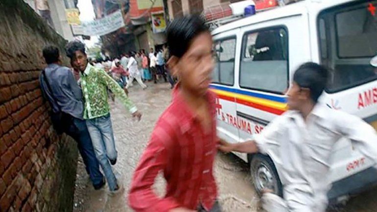 Un hombre quería matarse