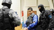 Chamorro en una de las audiencias en el juzgado federal de Rosario. Luego fue trasladado a Ezeiza y de allí a Neuquén. Chamorro en una de las audiencias en el juzgado federal de Rosario. Luego fue trasladado a Ezeiza y de allí a Neuquén.