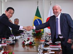 El presidente Luiz Inácio Lula da Silva y el primer ministro de Japón, Fumio Kishida, esta semana en Brasilia.. El presidente Luiz Inácio Lula da Silva y el primer ministro de Japón, Fumio Kishida, esta semana en Brasilia..