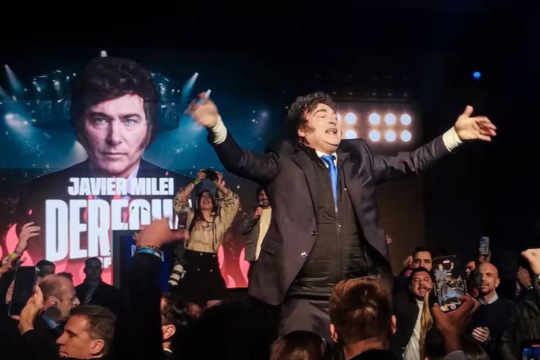 Javier Milei, en el Derecha Fest, volvió a apuntar contra Victoria Villarruel: Bruta traidora