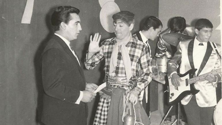 Milton Aguilar en Canal 7.