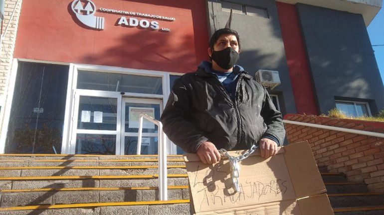 Reclamó la desinfección del ADOS y terminó suspendido