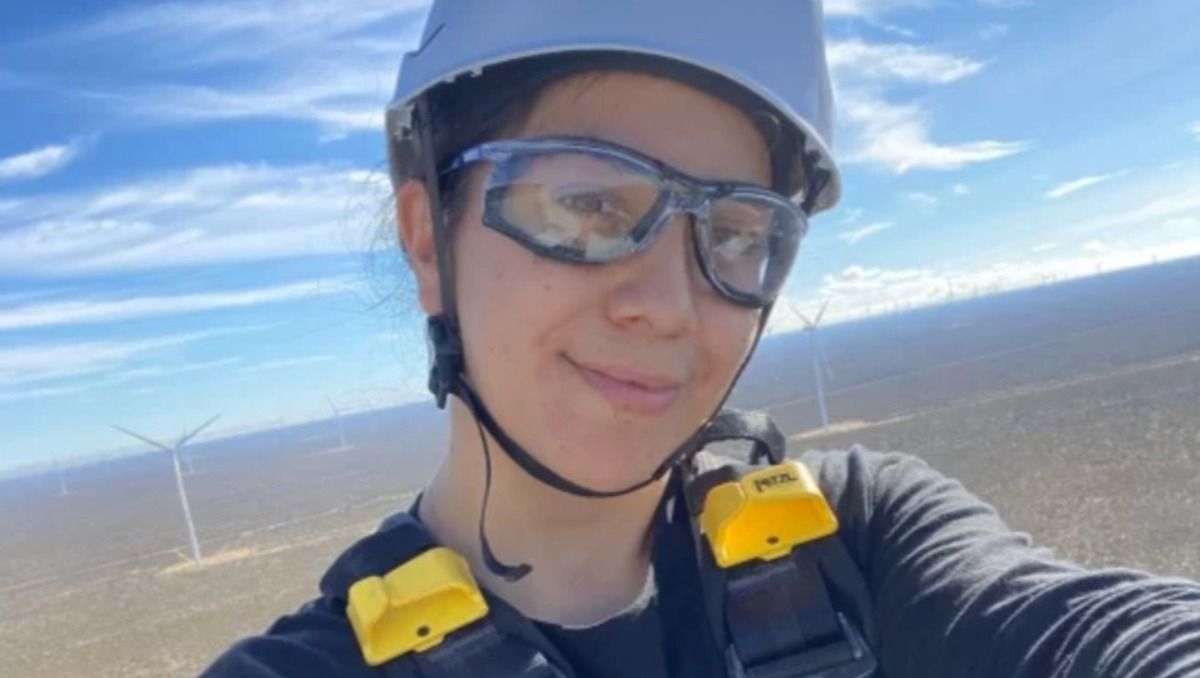 Bianca Vilca está acostumbrada a ver los majestuosos paisajes de la Patagonia desde lo más alto de los molinos eólicos.&nbsp;