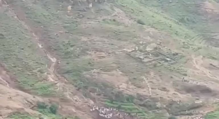 Un alud mató a casi todo un pueblo y lo borró del mapa: hay un solo sobreviviente