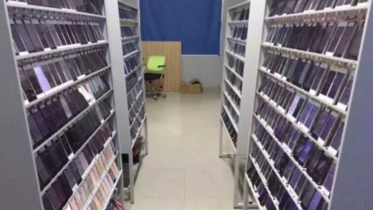 Mirá cómo son las granjas de clics, likes y retuits