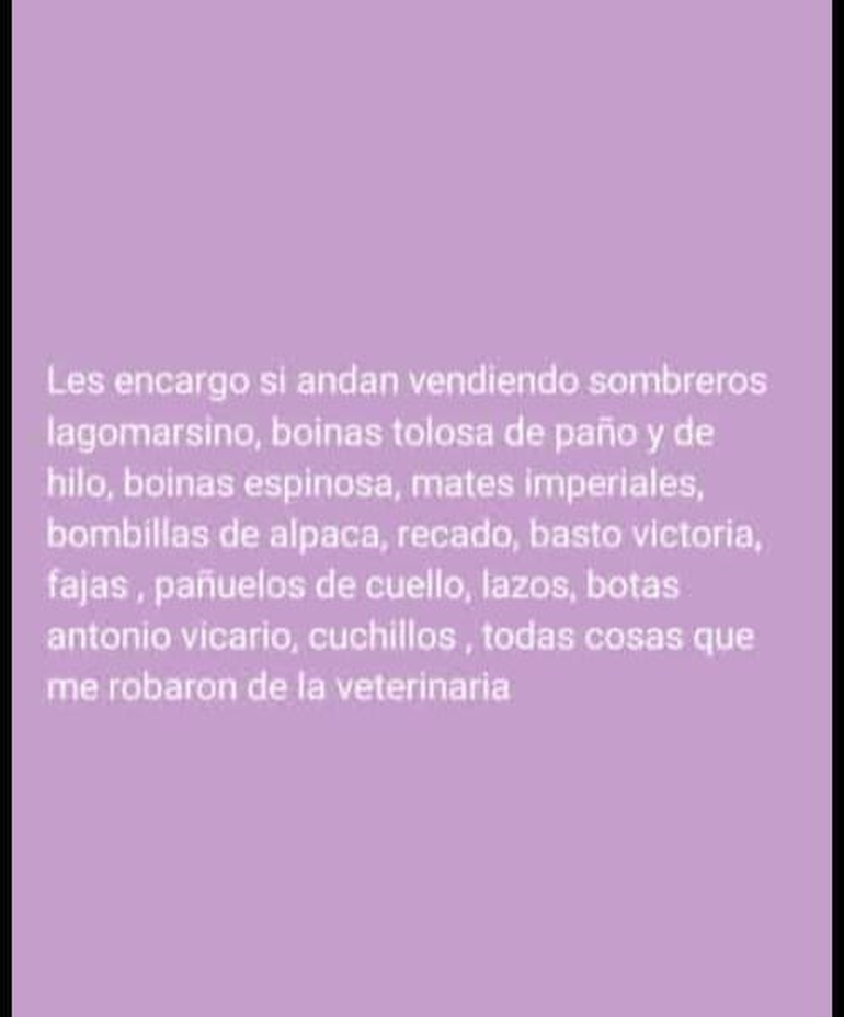 Los vecinos de Picún Leufú rápidamente se solidarizaron con el comerciante y compartieron lo ocurrido en sus redes sociales. Los vecinos de Picún Leufú rápidamente se solidarizaron con el comerciante y compartieron lo ocurrido en sus redes sociales.