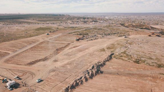 Gaido dio inicio al desarrollo de un nuevo loteo en la meseta