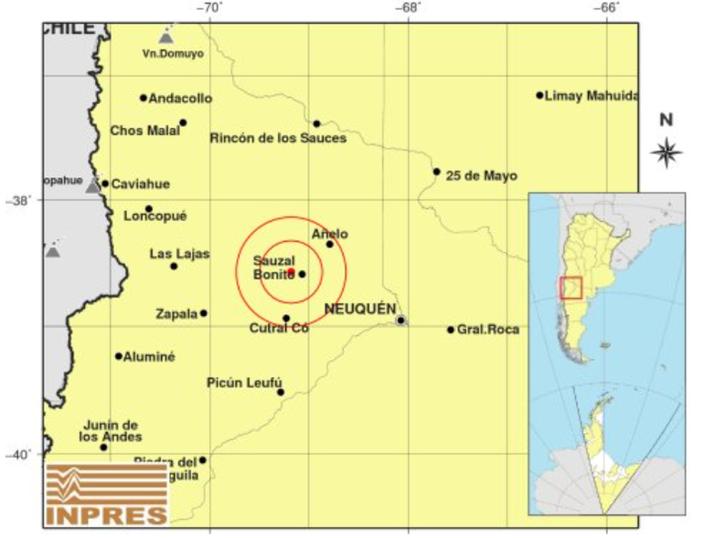 El sismo registrado esta mañana de sábado 3 de mayo en Sauzal Bonito.