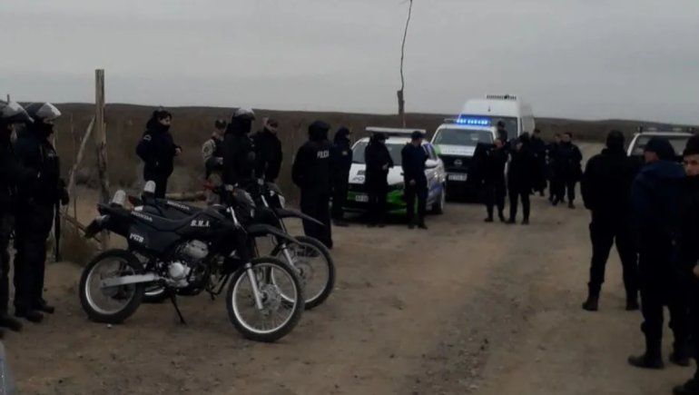 Encontraron un cuerpo enterrado cerca del lago Pellegrini / Foto Gentileza