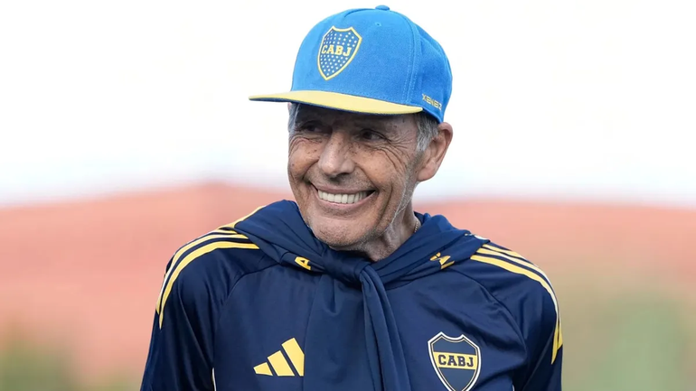Miguel Ángel Russo volvió a los entrenamientos de Boca