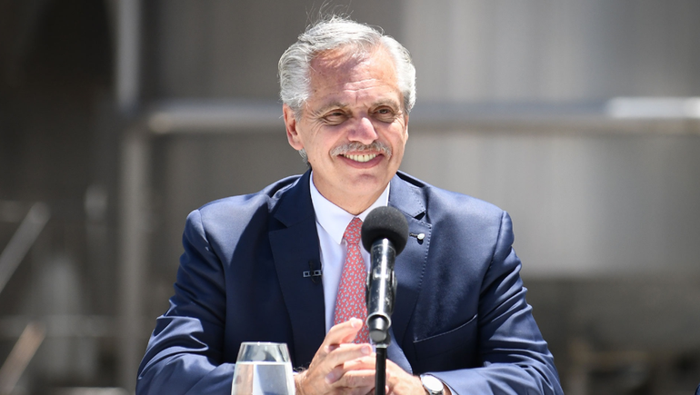 Alberto sentó posición en la interna oficialista