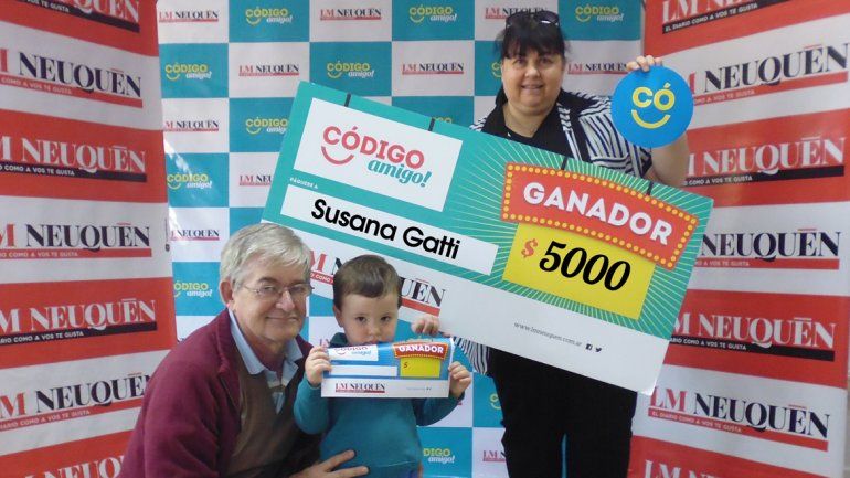 Susana tuvo el pálpito y se quedó con el premio mayor
