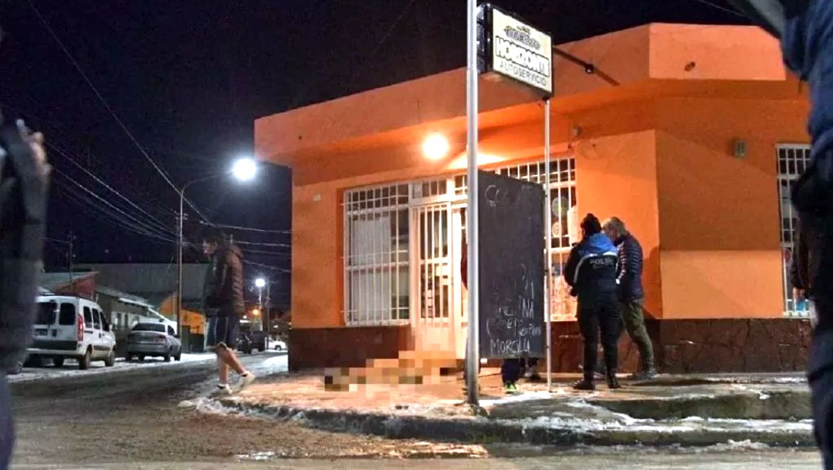 Se resbaló por la escarcha