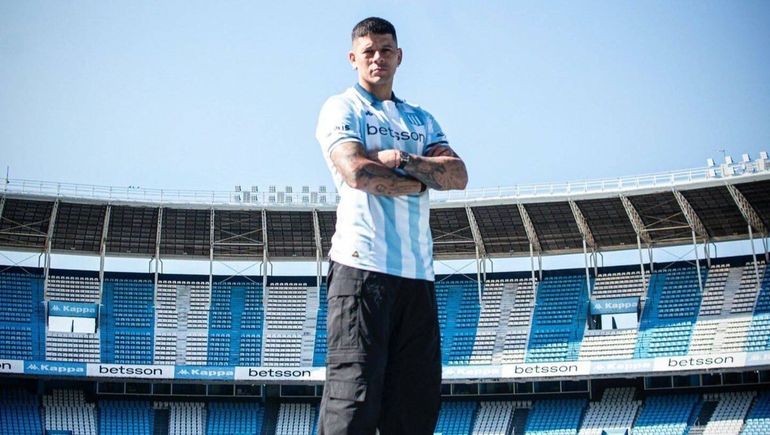 Increíble: Racing presentó oficialmente a Marcos Rojo sin nombrarlo