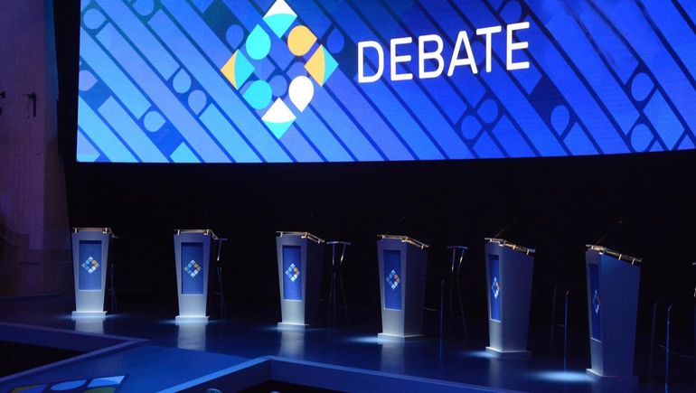 Así será el debate presidencial: orden, atriles y temas