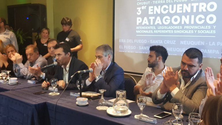 Con fuerte presencia política, el frente patagónico va por el fondo sojero