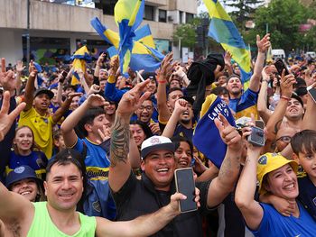 en 21 fotos: asi se celebro en neuquen el triunfo superclasico de boca
