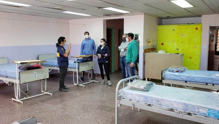 Loncopué: el jardín de infantes convertido en internado para casos leves