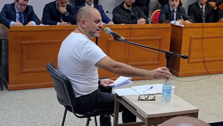 Leonardo Cositorto declaró en la primera audiencia del juicio en su contra.