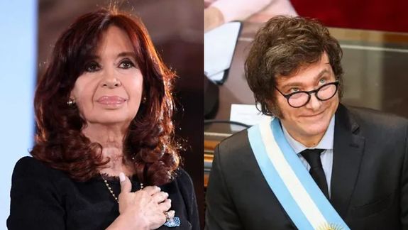 Cristina Kirchner cruzó una vez más a Javier Milei / Foto Archivo