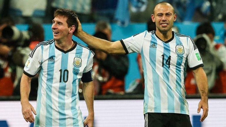 Messi y Mascherano Messi y Mascherano